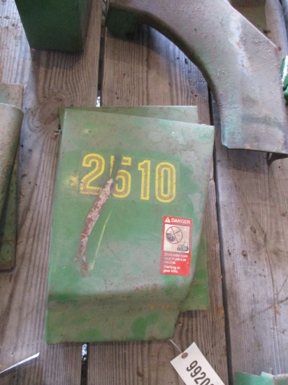 99208- JOHN DEERE 2510 REAR ENGINE SIDE SHIELDS (2)