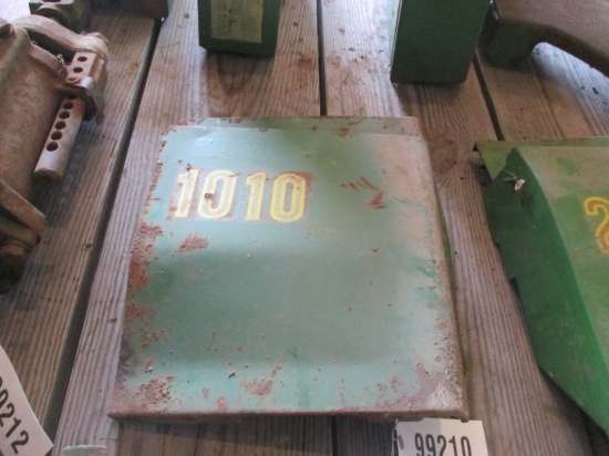 99210- JOHN DEERE 1010 REAR ENGINE SIDE SHIELDS (2)