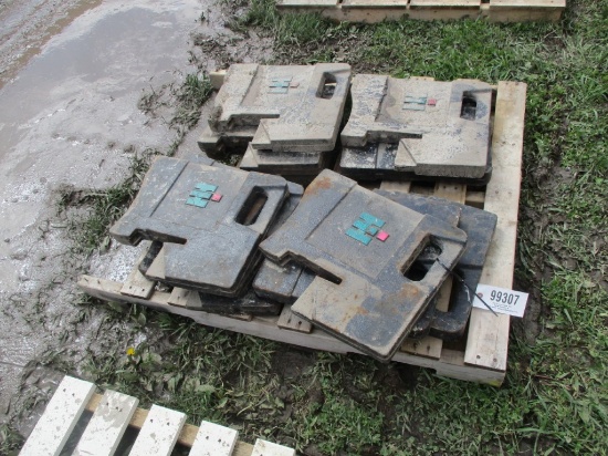 99307- IH SUITCASE WEIGHTS, LARGE ONES x 11