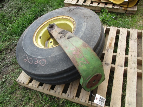 99308- JOHN DEERE SINGLE FRONT WHEEL ASSEMBLY 11.00-16