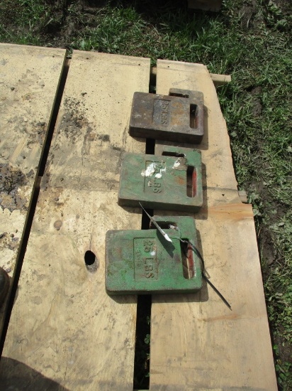 99309- SUITCASE WEIGHTS 25LBS. x 3
