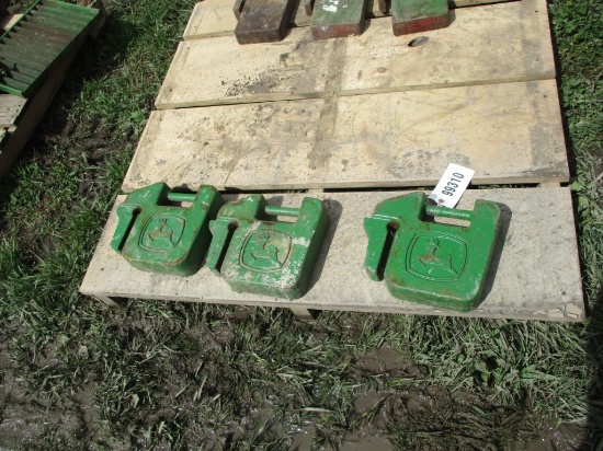 99310- JOHN DEERE SUITCASE WEIGHTS x 3