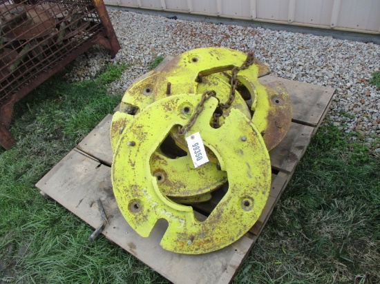 99350- JOHN DEERE WHEEL WEIGHTS x 6