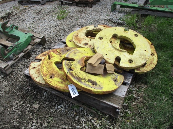 99358- JOHN DEERE WHEEL WEIGHTS x 8