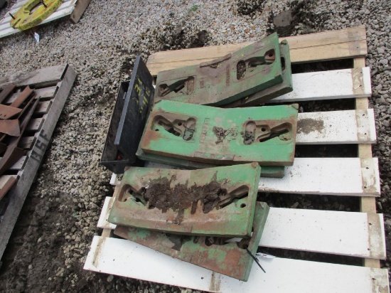 99362- JOHN DEERE FRONT WEIGHTS x 6