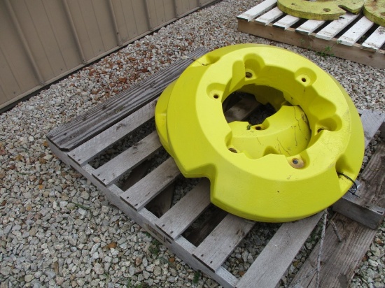 99366- JOHN DEERE WHEEL WEIGHTS x 2