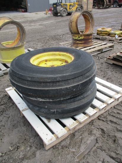 99387- 10.00-16 TIRES & RIMS (2)