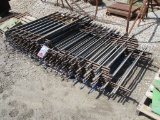 1012- PALLET OF MISCELLANEOUS WROUGHT IRON FENCE