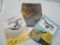 (3) CAT D6/D7 SALES BROCHURE BOOKS, W/ CAT 50 YEARS ON TRACKS BOOK