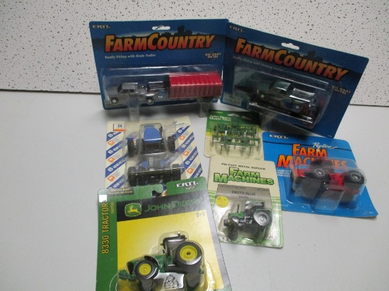 7- 1/64 SCALE MISC TOYS