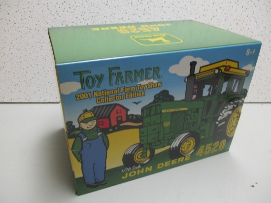 2001 JD 4520 TOY FARMER SHOW EDITION TRACTOR (NIB)