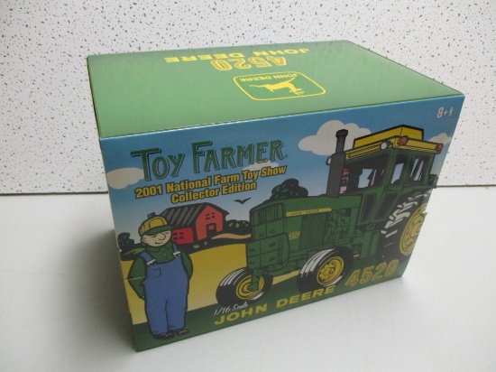 2001 JD 4520 TOY FARMER SHOW EDITION TRACTOR (NIB)