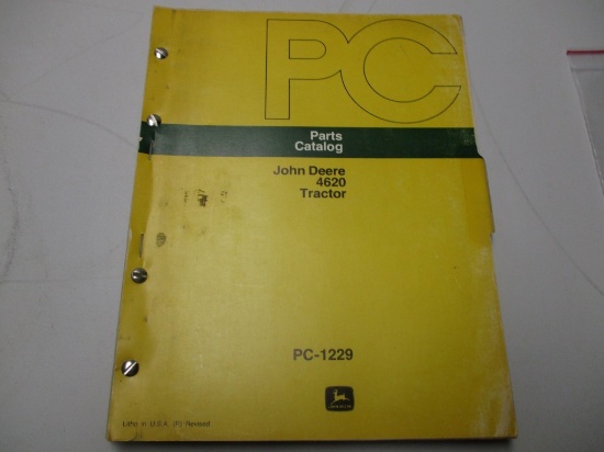 JD 4620 PARTS CATALOG, #PC1229