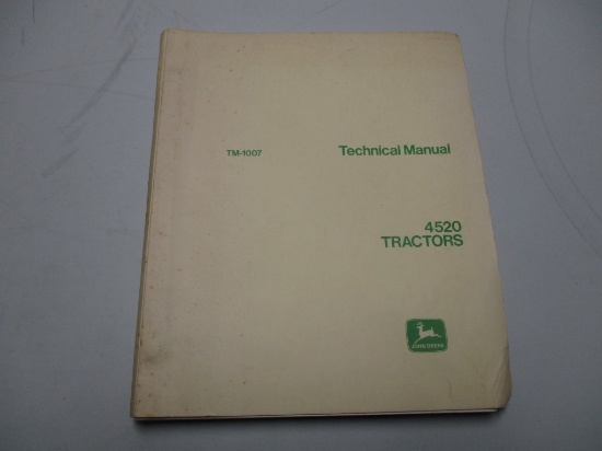 JD 4520 TECH MANUAL #TM1007