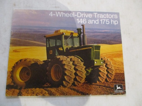86434- JD 4 WHEEL DRIVE 1973 7020 AND 7520 TRACTORS