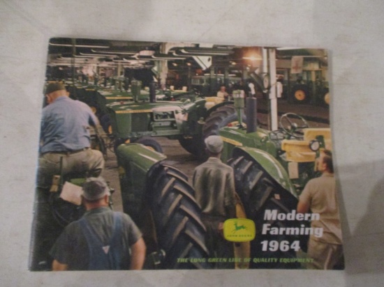 86461- 1964 JD MODERN FARMING 1964 FULL LLINE CATALOG