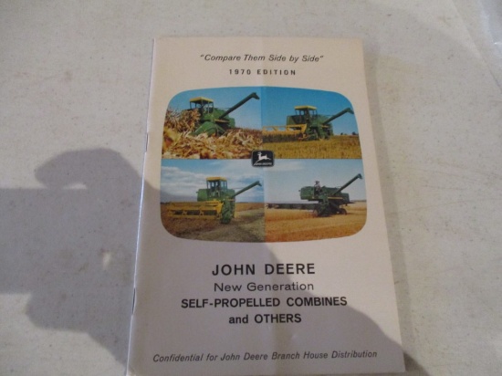 86468- 1970 JOHN DEERE NEW GENERATION COMBINES VS. COMPETITIVE MODELS