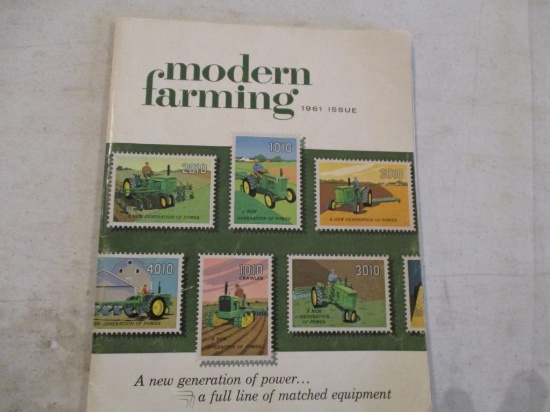 86471- 1961 MODERN FARMING JOHN DEERE PRODUCT GUIDE