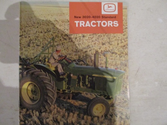 86479- 1964 JD NEW 3020 - 4020 STANDARD TRACTORS
