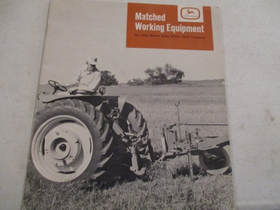 86484- 1964 JD MATCHED WORKING EQUIPMENT