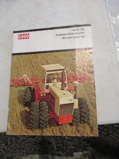 86493- CASE 1470 TK 4 WHEEL DRIVE TRACTOR 145HP