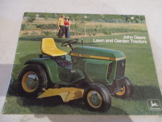 86501- 1976 JD LAWN AND GARDEN TRACTORS