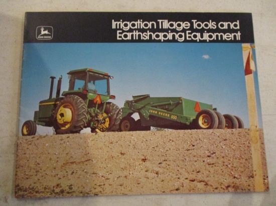 86504- 1975 JD IRRIGATION TILLAGE TOOLS AND EARTH SHAVING EQUIPMENT