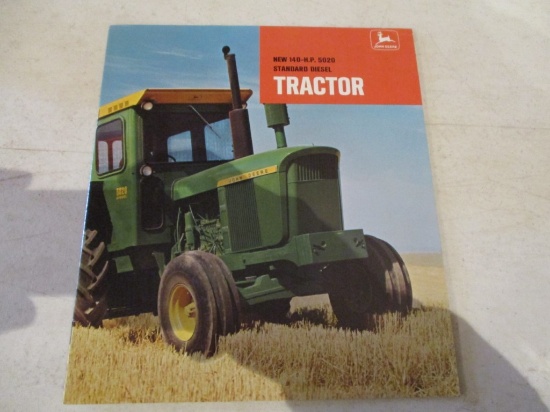 86513- 1969 JD NEW 140 HP 5220 STANDARD DIESEL TRACTOR,