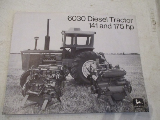 86518- 1972 JD 6030 TRACTOR 141 AND 175 HP