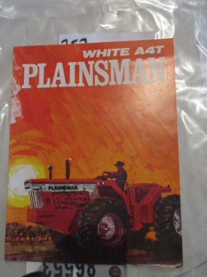 86553- 1970 WHITE A4T PLAINSMAN MODEL 1400& 1600 DIESEL AND LP