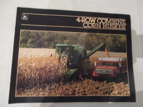 86562- 1986 JD 4 ROW COMBINE, CORN HUSKER