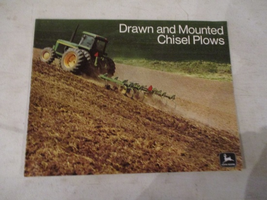 86571- 1974 JD DRAWN AND MOUNTED CHISEL PLOWS