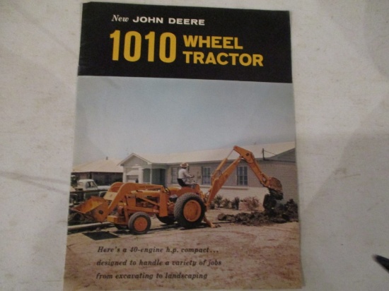 86577- 1961 JD NEW 1010 WHEEL TRACTOR