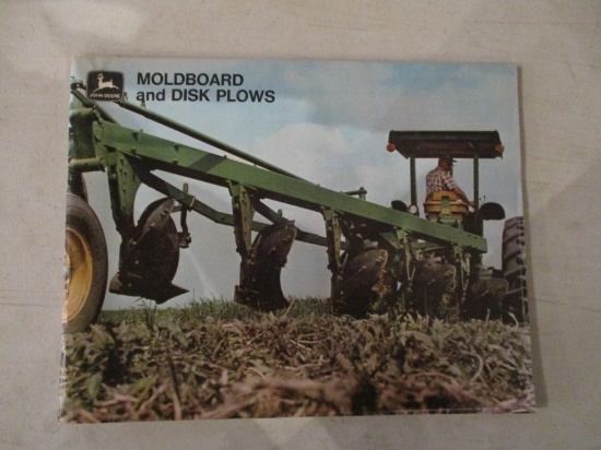 86580- 1969 JD MOLDBOARD AND DISK PLOWS