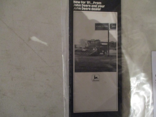 86591- 1980 JD NEW FOR 81 FROM JD AND YOUR JD DEALER