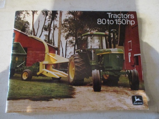 86592- 1972 JD TRACTORS 80 TO 150 HP