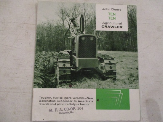 86601- 1960 JD 1010 AGRICULTURAL CRAWLER