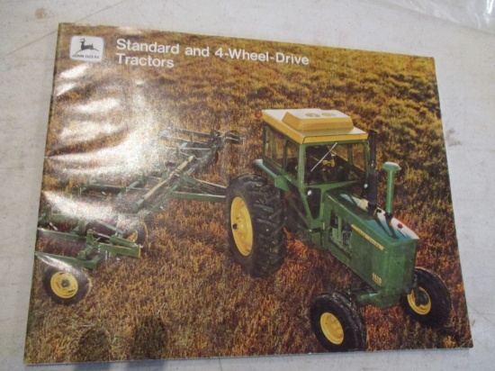86609- 1970 JD STANDARD AND 4 WHEEL DRIVE TRACTORS