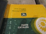 JD PARTS CATALOG 2650 & 2651 OFFSET PLOWING HARROWS