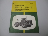 JD/WAGNER WA-14/WA-17 OPERATORS MANUAL