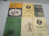 JD 3010 I&T MANUAL, JD 3010 OPERATOR MANUAL, JD G OPERATOR MANUAL, JD #37 PICKER MANUAL