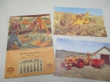 1953 MM CALENDAR, (2) MM POSTCARDS