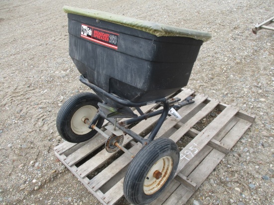 99475 -PALLET OF MISCELLANEOUS AGRI FAB 160 BROADCAST SPREADER
