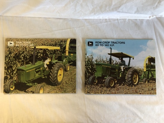 (2) JD Tractor Brochures