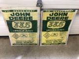 (2) JD Fertilizer Bags