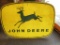 91176-JOHN DEERE 4 LEGGED METAL SIGN