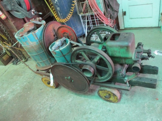 91030-JOHN DEERE 1 1/2 H.P. TYPE E MOTOR