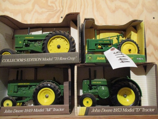 91144-(4) JOHN DEERE TOYS