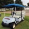 9752- YAMAHA GAS POWERED GOLF CART W/ALUMINUM BED