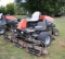 9842- JACOBSEN LF3407 FAIRWAYS MOWER, 2 WHEEL DRIVE